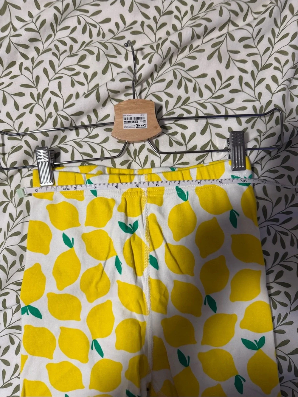 Kids Hanna Andersson Lemon Print Yellow Short Pajama Set